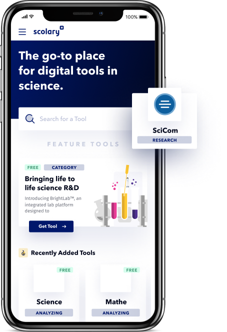 Scolary on mobile